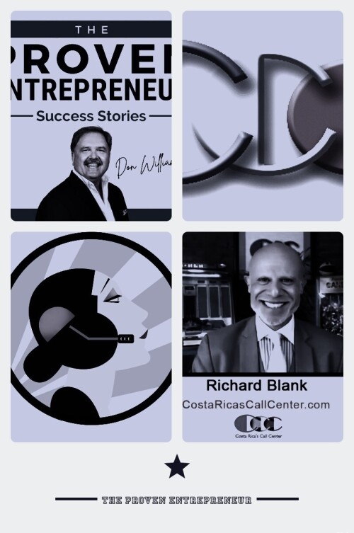 The Proven Entrepreneur podcast B2B guest Richard Blank Costa Ricas Call Center
